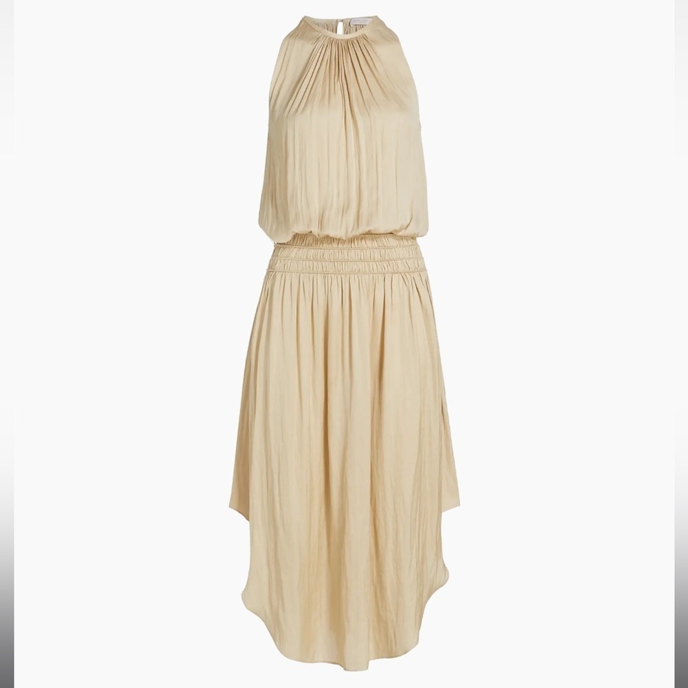 Ramy Brook Audrey dress in soft gold Medium - Picture 7 of 11
